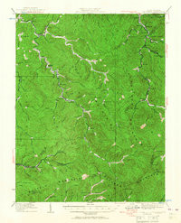 BALD KING, WV HISTORICAL MAP GEOPDF 15X1