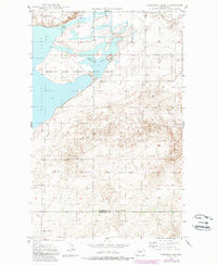CAPENEYS LAKE, MT HISTORICAL MAP GEOPDF