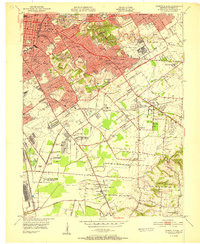 LOUISVILLE EAST, KY HISTORICAL MAP GEOPD