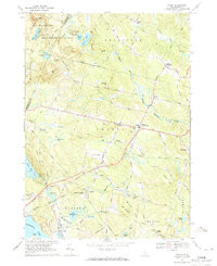 CANDIA, NH HISTORICAL MAP GEOPDF 7.5X7.5