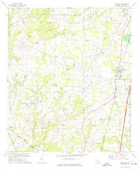 PINEHURST, GA HISTORICAL MAP GEOPDF 7.5X