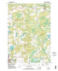 BIG FALLS, WI HISTORICAL MAP GEOPDF 7.5X