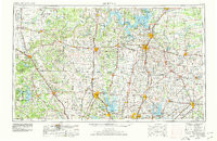 SHERMAN, TX-OK HISTORICAL MAP GEOPDF 1X2
