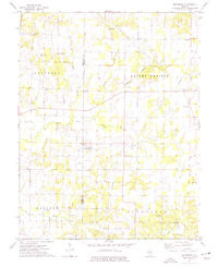 MACEDONIA, IL HISTORICAL MAP GEOPDF 7.5X