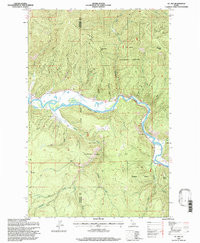 SAINT JOE, ID HISTORICAL MAP GEOPDF 7.5X