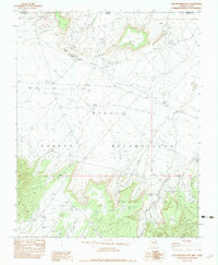 TOH ATIN MESA EAST, AZ-UT HISTORICAL MAP