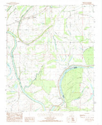 BRICKEYS, AR-MS HISTORICAL MAP GEOPDF 7.