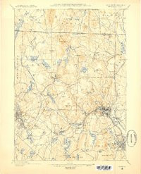 FITCHBURG, MA-NH HISTORICAL MAP GEOPDF 1