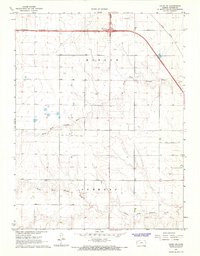 COLBY SE, KS HISTORICAL MAP GEOPDF 7.5X7