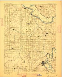 ATCHISON, KS-MO-NE HISTORICAL MAP GEOPDF