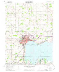 CELINA, OH HISTORICAL MAP GEOPDF 7.5X7.5