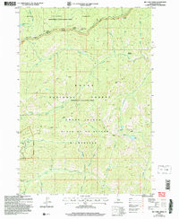 BIG CHIEF CREEK, ID HISTORICAL MAP GEOPD