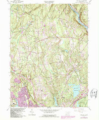 LONG HILL, CT HISTORICAL MAP GEOPDF 7.5X
