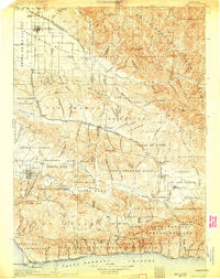 LOMPOC, CA HISTORICAL MAP GEOPDF 30X30 G