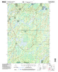 CLAM LAKE SE, WI HISTORICAL MAP GEOPDF 7