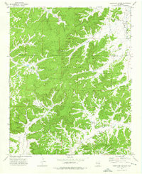 SHOEMAKER CANYON, NM HISTORICAL MAP GEOP