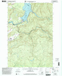 YALE DAM, WA HISTORICAL MAP GEOPDF 7.5X7