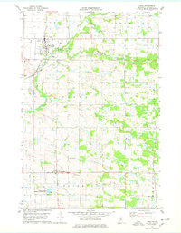 PIERZ, MN HISTORICAL MAP GEOPDF 7.5X7.5