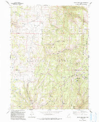 MONTE CRISTO PEAK, UT HISTORICAL MAP GEO