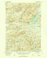 PISECO LAKE, NY HISTORICAL MAP GEOPDF 15
