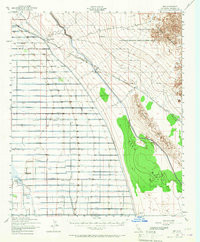 IRIS, CA HISTORICAL MAP GEOPDF 15X15 GRI