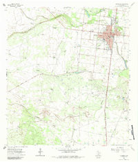 FALFURRIAS, TX HISTORICAL MAP GEOPDF 7.5