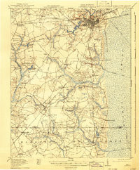 SUFFOLK, VA-NC HISTORICAL MAP GEOPDF 15X
