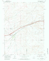 WAMSUTTER, WY HISTORICAL MAP GEOPDF 7.5X