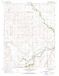 HANSTON NW, KS HISTORICAL MAP GEOPDF 7.5