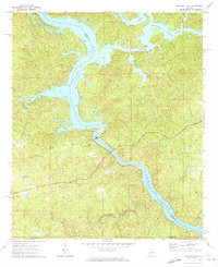 MITCHELL DAM, AL HISTORICAL MAP GEOPDF 7