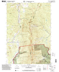 MOUNT ELLEN, VT HISTORICAL MAP GEOPDF 7.