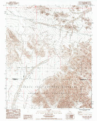 CADIZ VALLEY SW, CA HISTORICAL MAP GEOPD