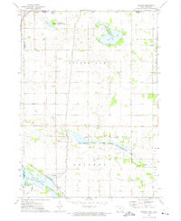 BRISTOL, IA-MN HISTORICAL MAP GEOPDF 7.5
