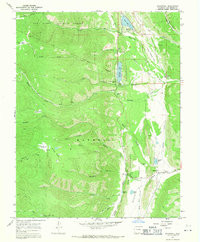 STONEWALL, CO HISTORICAL MAP GEOPDF 7.5X