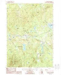 ANDOVER, NH HISTORICAL MAP GEOPDF 7.5X7.