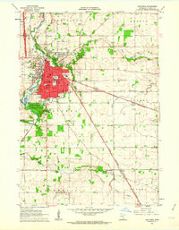 OWATONNA, MN HISTORICAL MAP GEOPDF 7.5X7