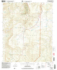 CHRYSOTILE, AZ HISTORICAL MAP GEOPDF 7.5