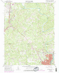 NORTHWEST EDEN, NC-VA HISTORICAL MAP GEO