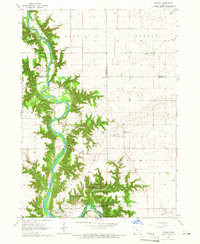 FRASER, IA HISTORICAL MAP GEOPDF 7.5X7.5