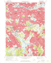 NEWTON, MA HISTORICAL MAP GEOPDF 7.5X7.5