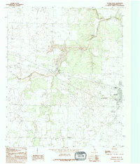 QUANAH WEST, TX HISTORICAL MAP GEOPDF 7.
