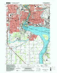 NIAGARA FALLS, NY HISTORICAL MAP GEOPDF