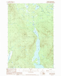 SPENCER LAKE, ME HISTORICAL MAP GEOPDF 7