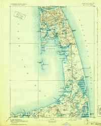 WELLFLEET, MA HISTORICAL MAP GEOPDF 15X1