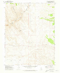 CONDOR CANYON, NV HISTORICAL MAP GEOPDF