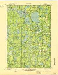 LAC DU FLAMBEAU, WI HISTORICAL MAP GEOPD