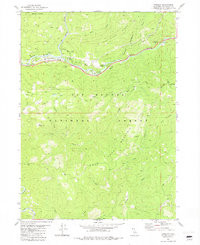 GASQUET, CA HISTORICAL MAP GEOPDF 7.5X7.