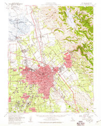 SAN JOSE, CA HISTORICAL MAP GEOPDF 15X15