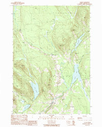 CANAAN, ME HISTORICAL MAP GEOPDF 7.5X7.5