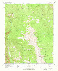 JICARITA PEAK, NM HISTORICAL MAP GEOPDF